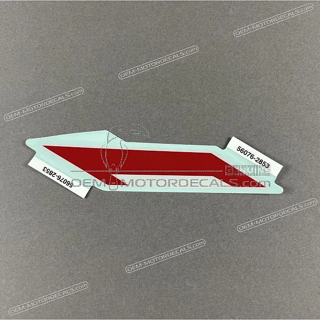 Kawasaki Z650 Vorderradschutzblech Dekor Grafik links OEM 560762853