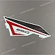 Authentieke Kawasaki Z650 Radiateurkap Z-patroon Linkerkant OEM 560762859 Fabriekssticker