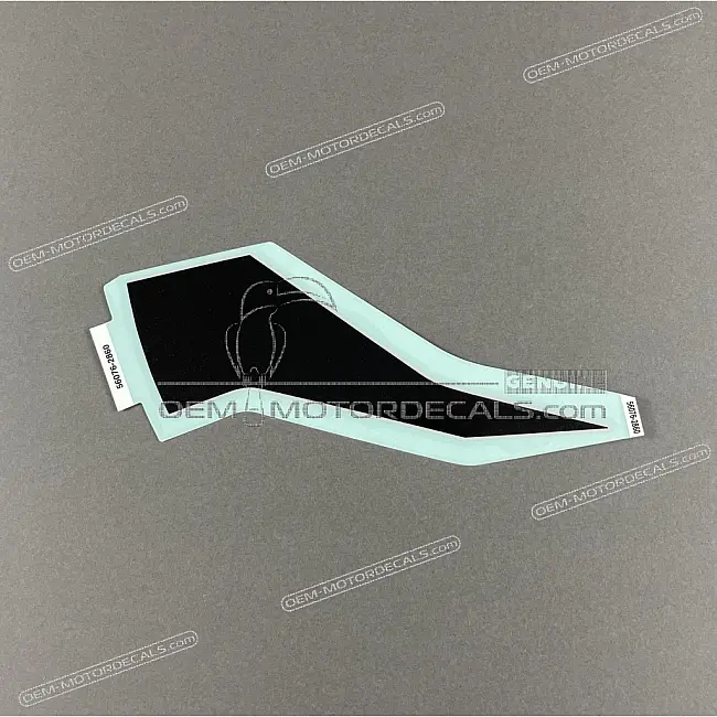 Kawasaki Z650 Dekor Verkleidung links hinten OEM 560762860 Original Werksgrafik für Seitenverkleidung