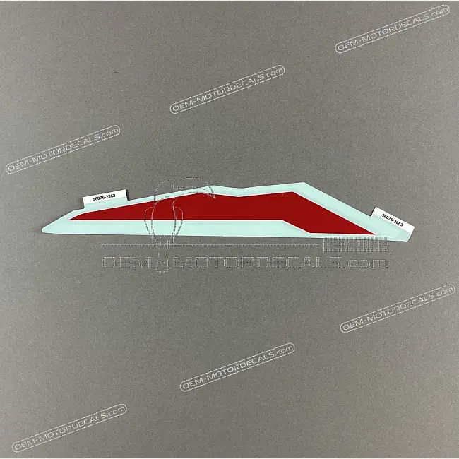 Kawasaki Z650 Achterkap Z Sticker Patroon Links OEM 560762863