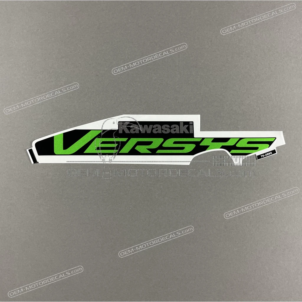 Kawasaki Versys Oberer Kühlerverkleidungs-Aufkleber Rechts OEM 560762889