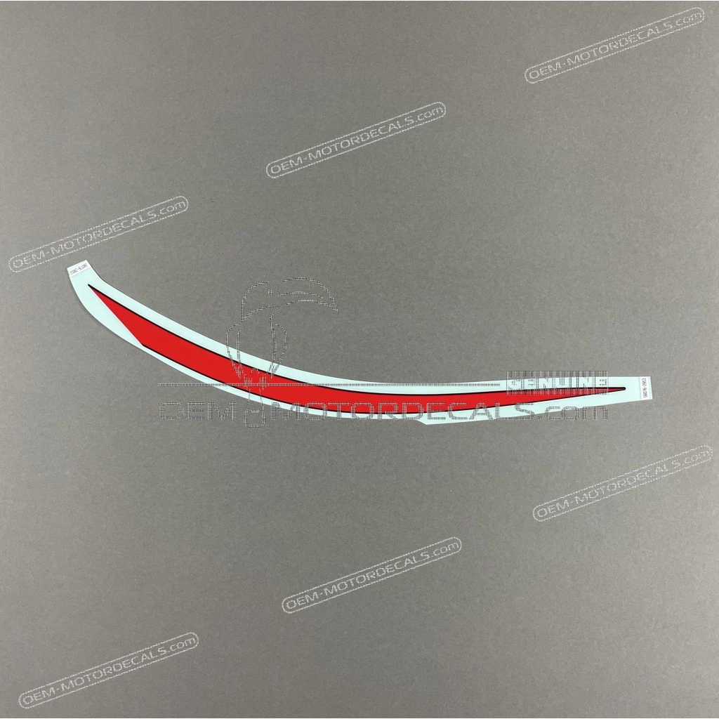 Kawasaki Ninja ZX-6R Fuel Tank Pattern Graphic Left Side OEM 560762953