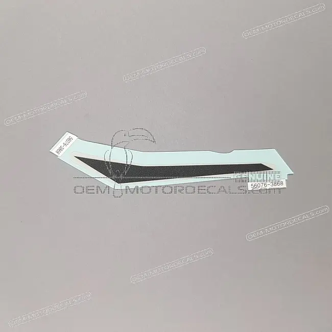 Autocollant original Kawasaki Z900 carénage supérieur côté droit OEM numéro 560763868 pour restauration usine