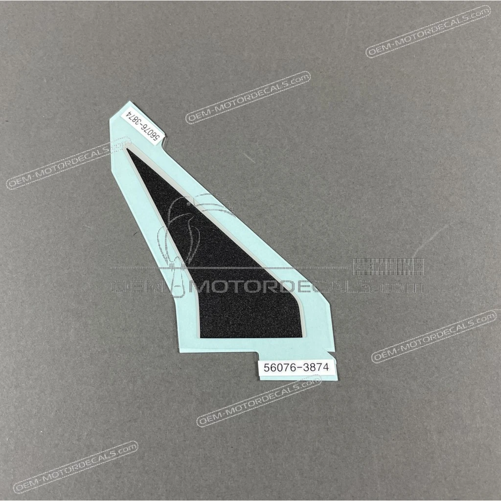 Kawasaki Z900 Tankafdeksticker rechterzijde OEM 560763874