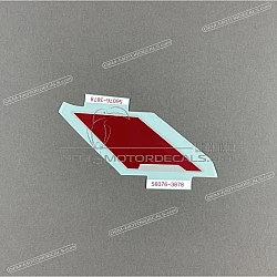 Front fender pattern, right side