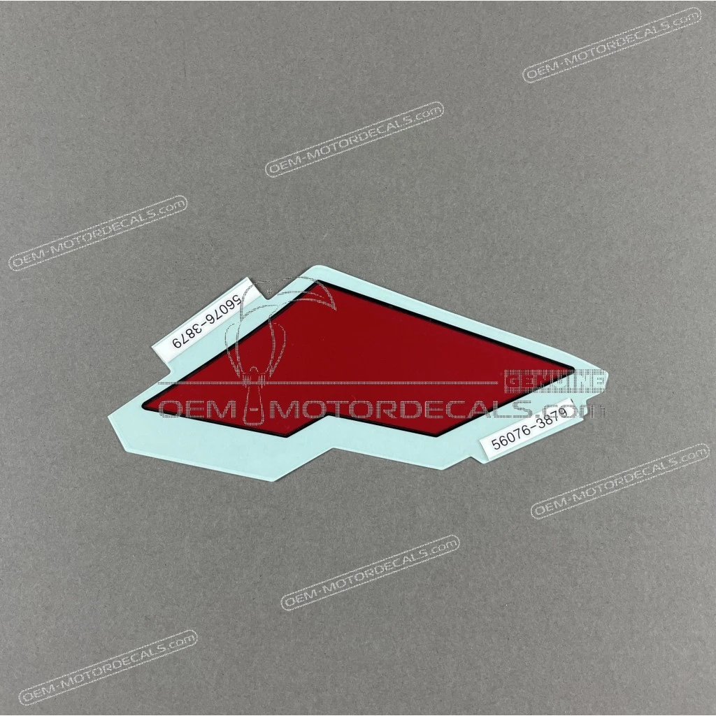 Kawasaki Z900 Autocollant Bas de Carénage Gauche OEM 56076-3879 Graphique d'usine d'origine