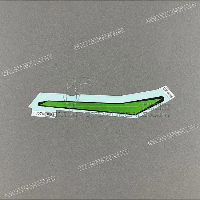 Kawasaki Z900 autocollant carénage supérieur côté gauche OEM 560763893