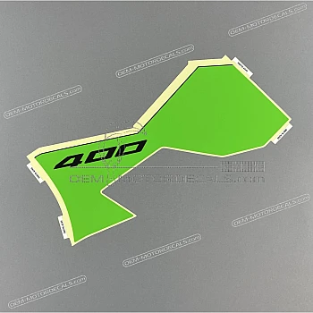 Side cowling decal, left side
