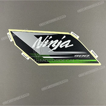 Side cowling decal, left side