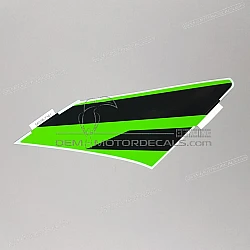 Front cowling decal, left side