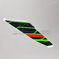 KAWASAKI Autocollant de panneau latéral, côté gauche 56076-7346