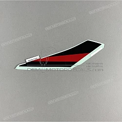 Heckverkleidung Aufkleber, Linke Seite