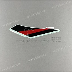 Heckverkleidung Aufkleber, Rechte Seite