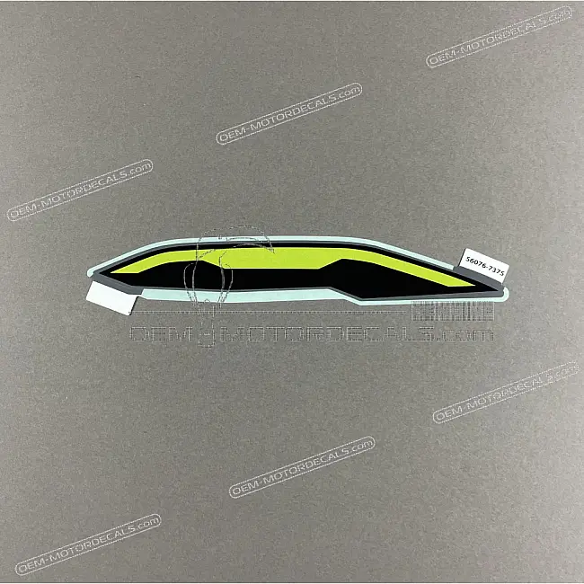 Kawasaki Z125 Bovenkuip Sticker Rechterkant OEM 560767375