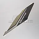Zijkap Versys sticker, linkerkant, boven