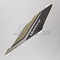 Tank cover decal, left side