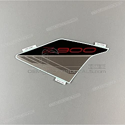 Adesivo coperchio serbatoio, lato destro