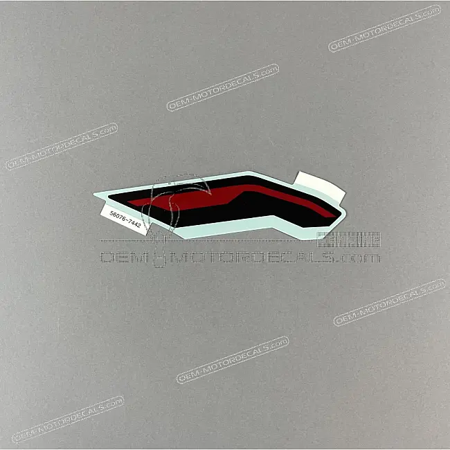 Kawasaki Z900 Upper Cowl Graphic Pattern Right Side OEM 56076-7442