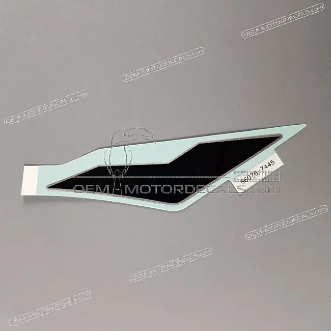 Kawasaki Z900 naklejka przedni błotnik lewa strona OEM 560767445