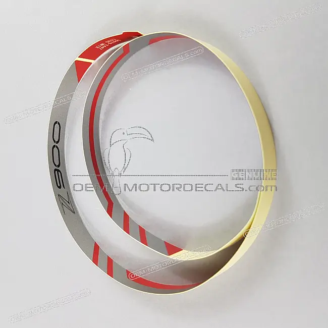 Kawasaki Z900 Wheel Rim Stripe Pattern OEM 560767447