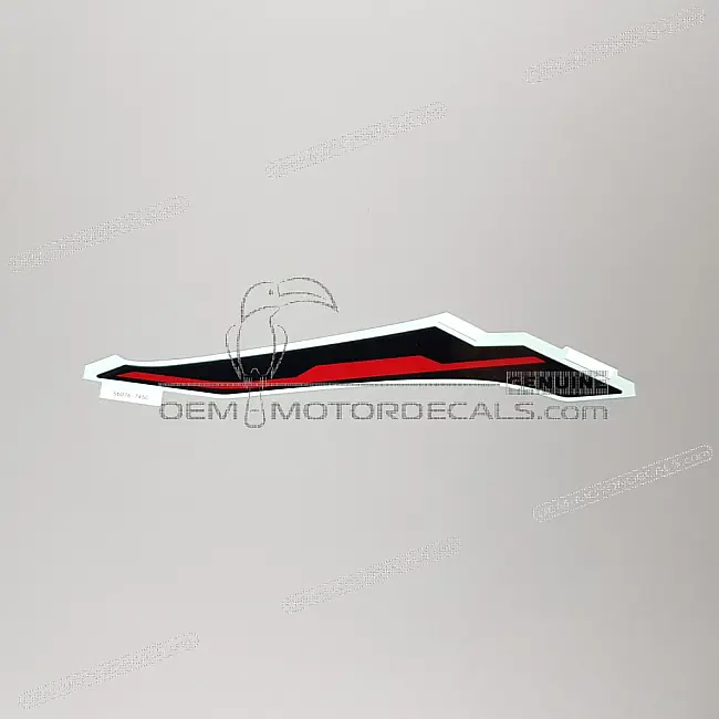 Kawasaki Z900 Tail Cover Pattern Decal Right Side OEM 560767450