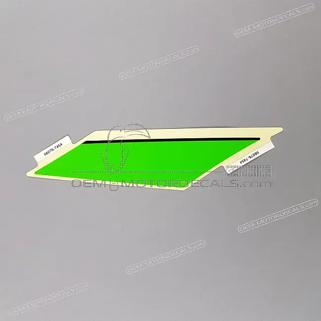 Kawasaki Ninja 650 Upper Side Cowling Pattern Decal Left Side OEM 560767454