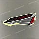 Kawasaki Z650 ER650 Verkleidungsdekor rechts Grafik Original OEM Teil 560767514