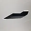 Brandstoftank sticker, links