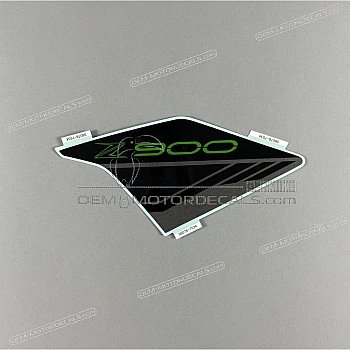 Tank cover sticker, linkerkant