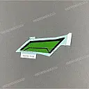 Kuipsticker, linkerzijde