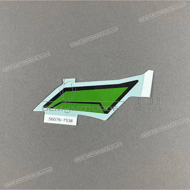 Kawasaki Z900 Verkleidungsaufkleber linke Seite OEM 560767538