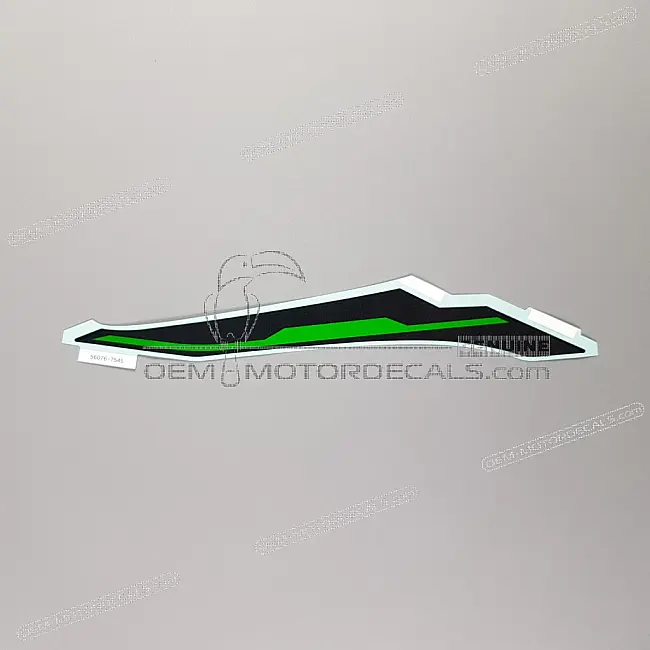 Kawasaki Z900 Heckverkleidung Aufkleber rechte Seite OEM 560767545 Grafik
