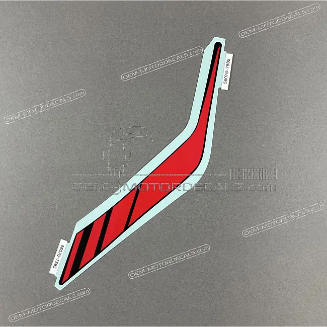 Adesivo copertura serbatoio Kawasaki Z900 lato destro OEM 56076-7585