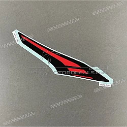 Shroud pattern, right side