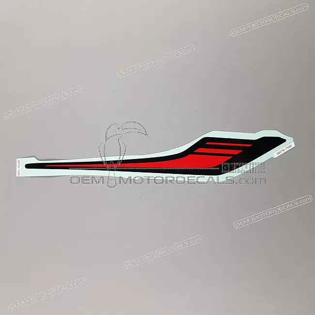 Adesivo Kawasaki Z900 copertura posteriore lato destro OEM 560767590