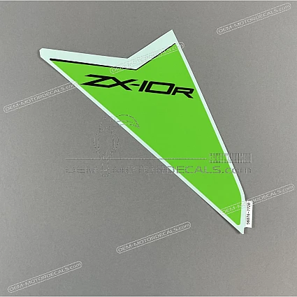 OEM Decals Kawasaki ZX10R 2023 - Green • Original Stickers