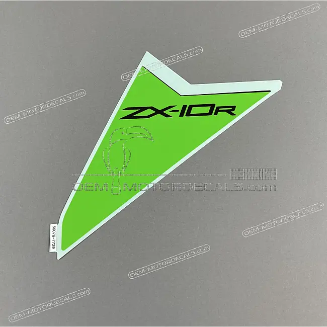 Kawasaki NINJA ZX-10R Adesivo Carenatura Laterale Lato Destro OEM 560767729