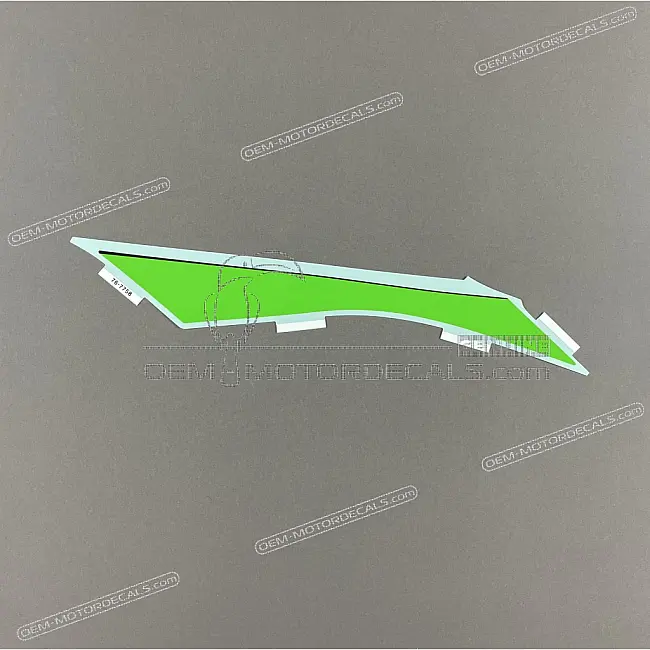 Kawasaki Ninja ZX-6R Adesivo carena inferiore Lato Sinistro OEM 560767758