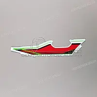 KAWASAKI Autocollant de motif de carénage supérieur, côté gauche 56076-7761