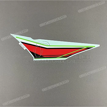 Kanzel / Oberteil Verkleidung Aufkleber, Rechte Seite