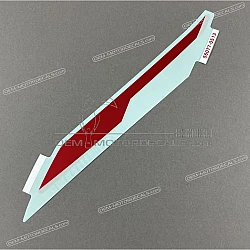 Tail cowl decal, left side