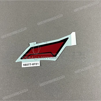 Side cowling decal, left side