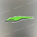 Zijpaneel sticker, rechterkant