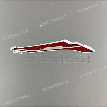 Tail cowl decal, right side