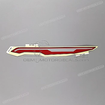 Heckverkleidung Aufkleber, Linke Seite