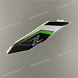 Side cowling decal, right side