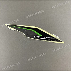 Adesivo posteriore coda carena, lato destro