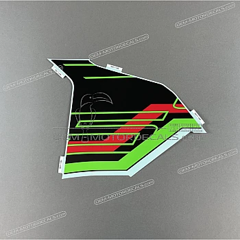 Center side cowling decal, left side
