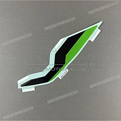 Heckverkleidung Aufkleber, Linke Seite