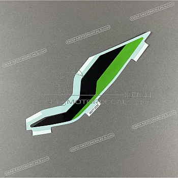 Heckverkleidung Aufkleber, Linke Seite